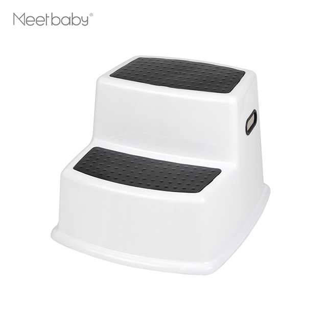 Dual Height Two Step Stool For Kids Toddler's Stool For Potty Training